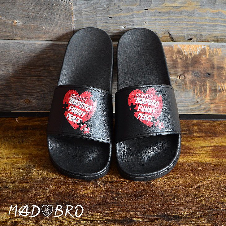Heart Puzzle Sandals