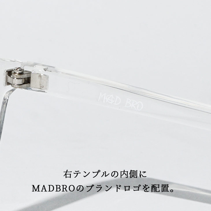 Boston Type Clear Sunglasses