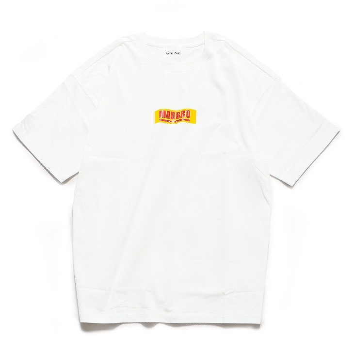NO MAD NO LIFE TEE (オフホワイト)