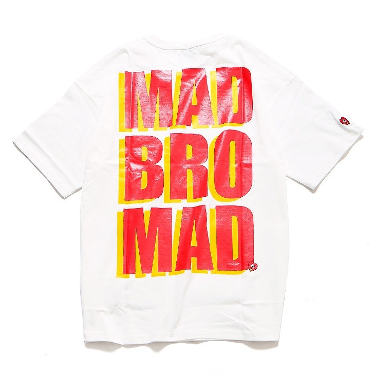 NO MAD NO LIFE TEE (オフホワイト)