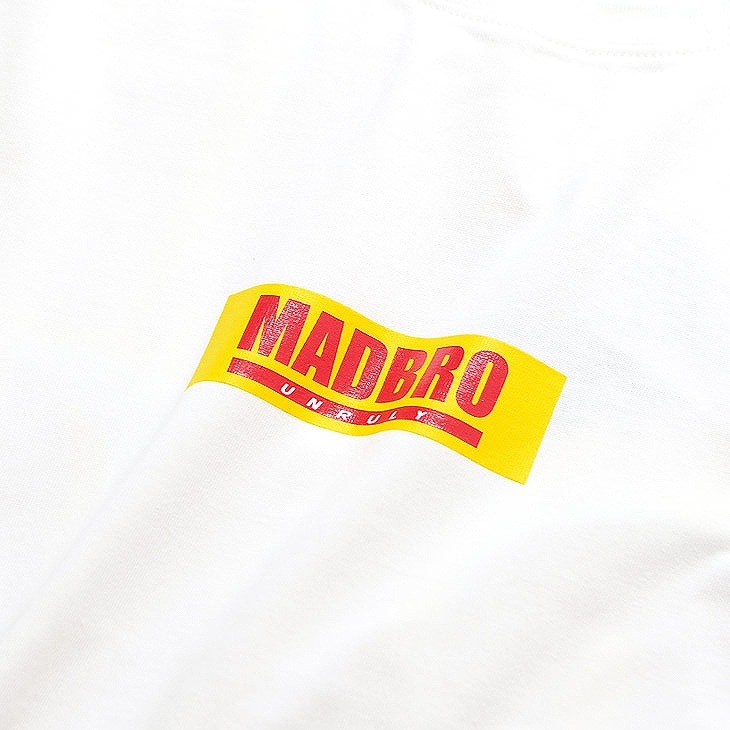 NO MAD NO LIFE TEE (オフホワイト)