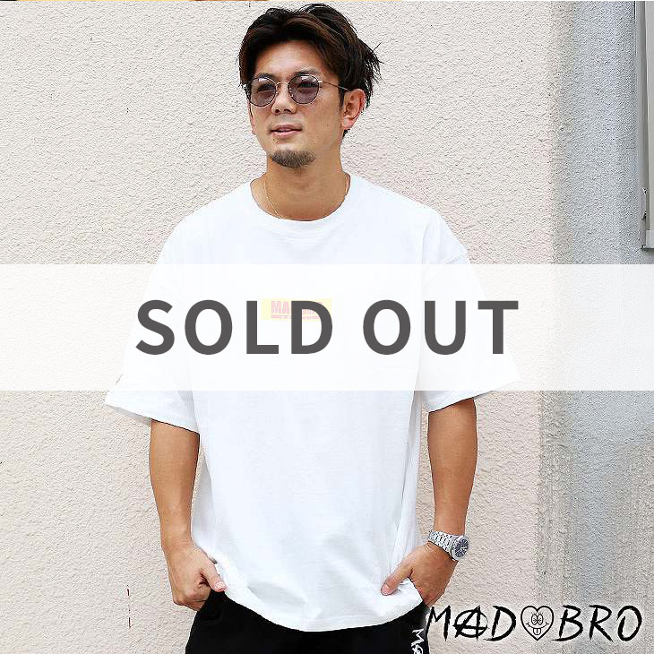 NO MAD NO LIFE TEE (オフホワイト)