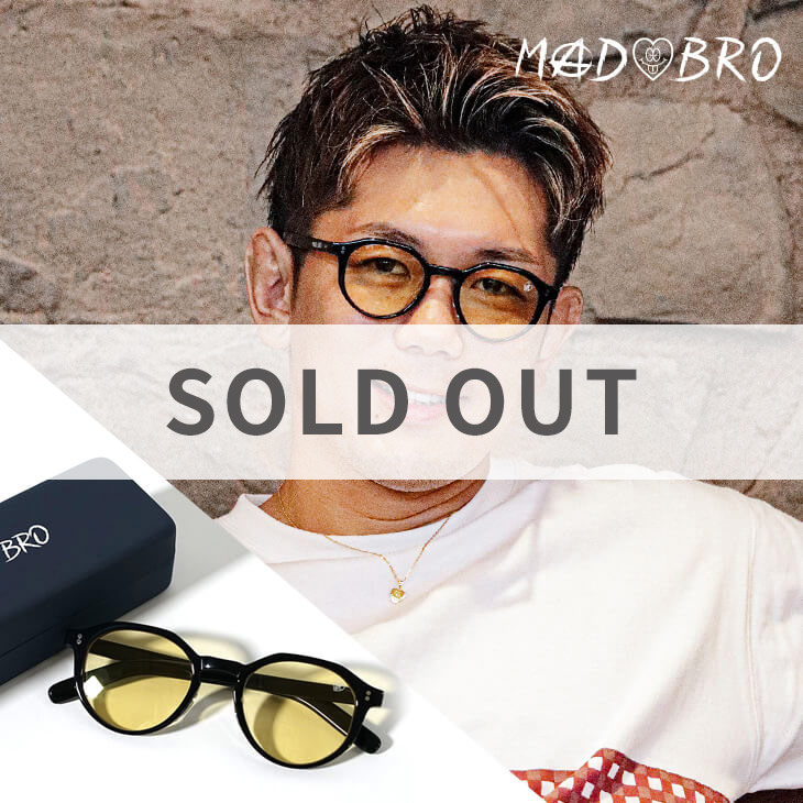 Crown Paunt Shape Yellow サングラス