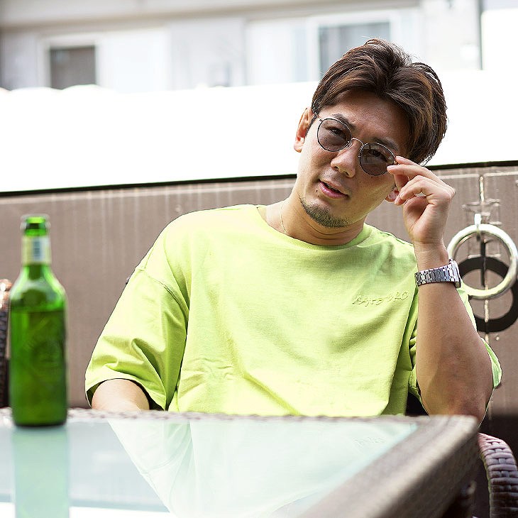 Surf logo paletone TEE (グリーン)