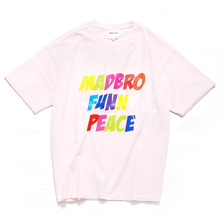 Funny peace TEE (PNK)
