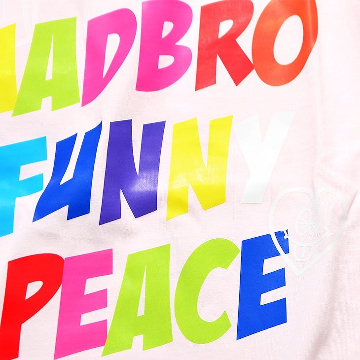 Funny peace TEE (PNK)