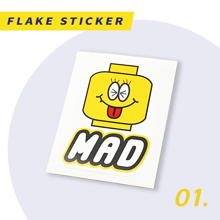 MADBRO ステッカー5枚SET グッズ｜皇治プロデュースブランドMADBRO