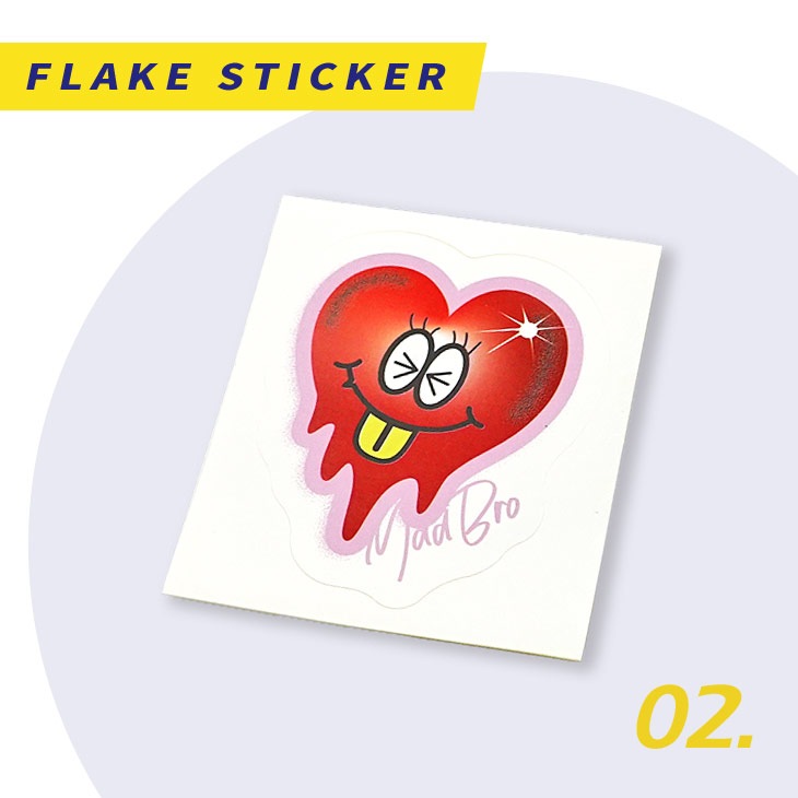 MADBRO ステッカー5枚SET グッズ｜皇治プロデュースブランドMADBRO