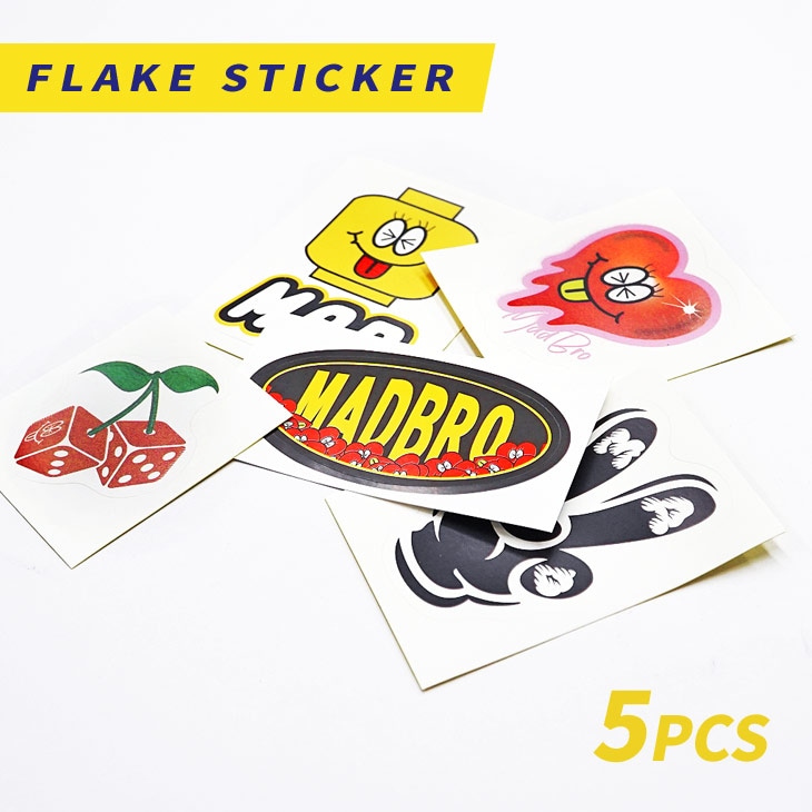 MADBRO ステッカー5枚SET グッズ｜皇治プロデュースブランドMADBRO