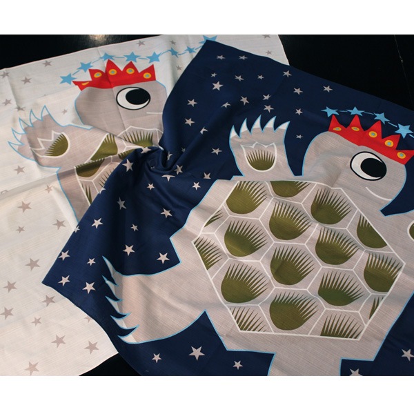 永井一正「亀」ふろしき