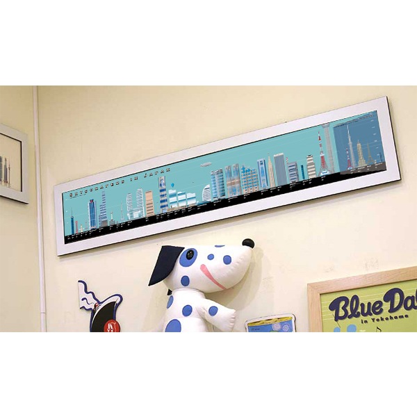 ポスター　「日本の建築物高さ比べ」