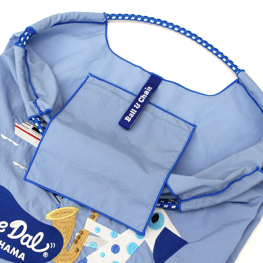 BALL&CHAIN×ブルーダル コラボレーションバッグ ブルー