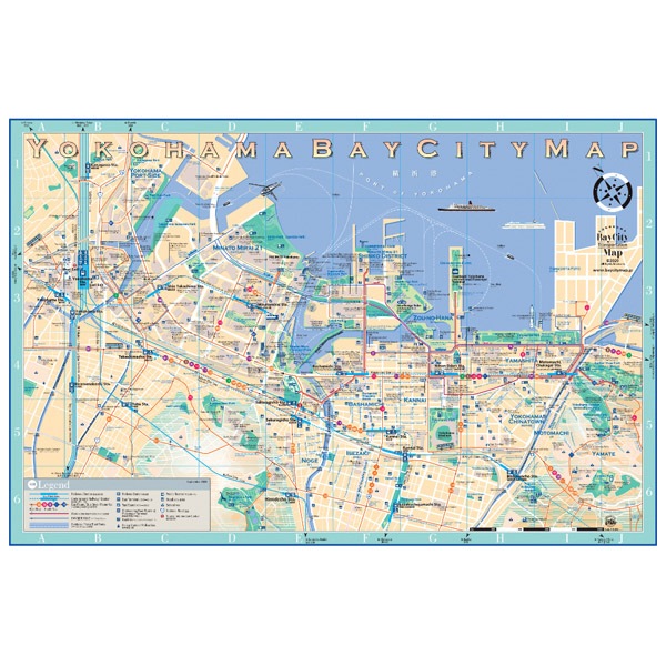 ポスター　横浜ベイシティマップ