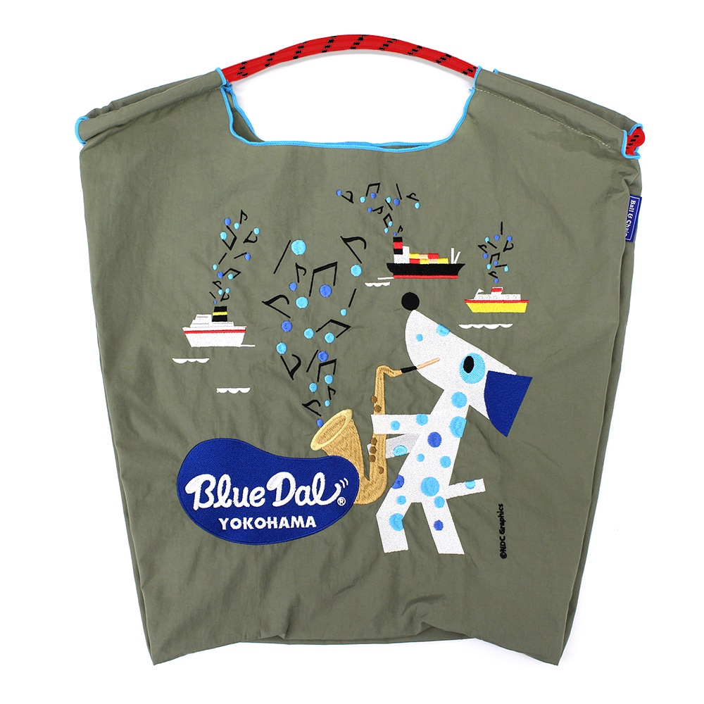 BALL&CHAIN×ブルーダル コラボレーションバッグ カーキ