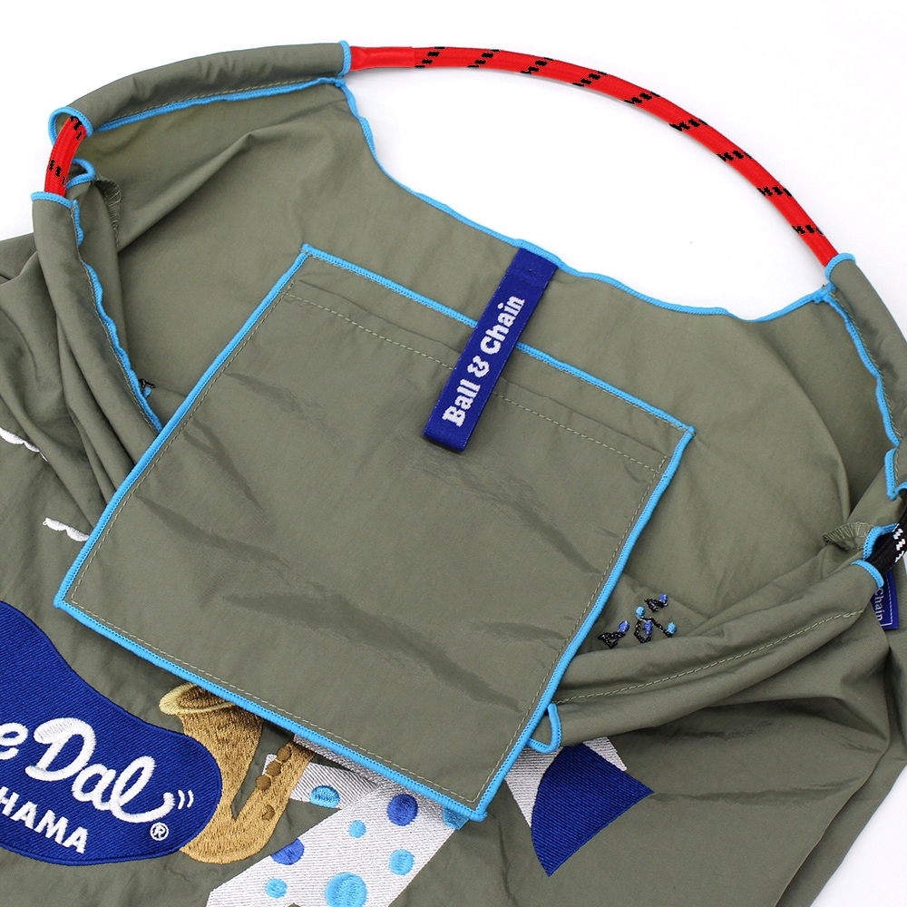 BALL&CHAIN×ブルーダル コラボレーションバッグ カーキ