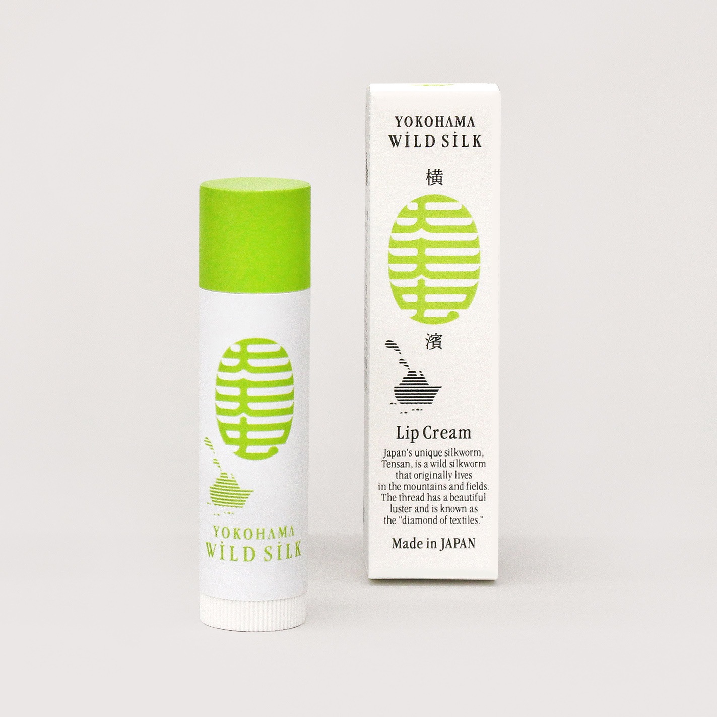 横浜天蚕シルクリップクリーム