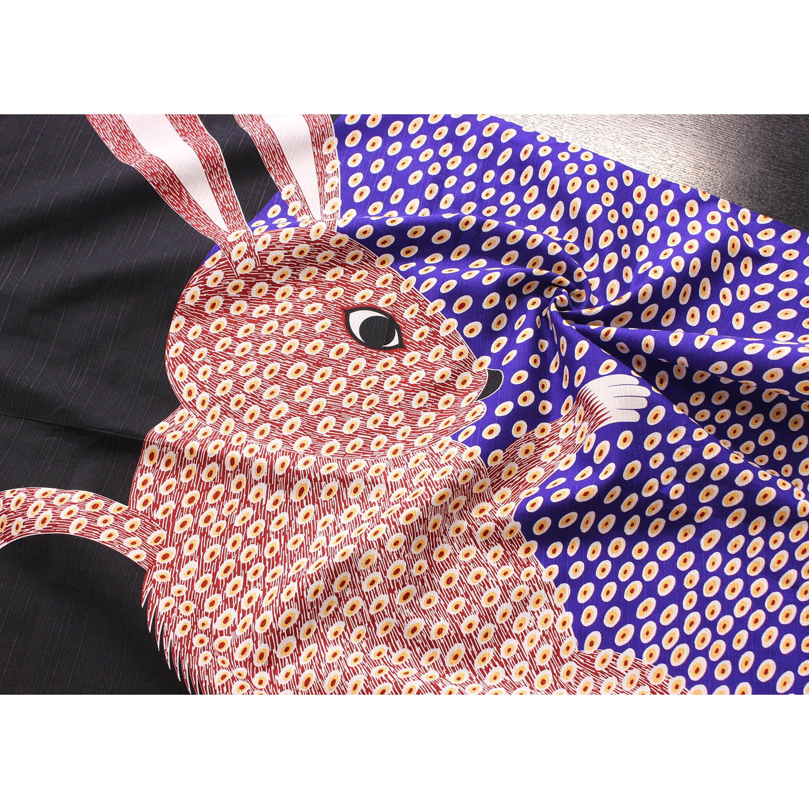 永井一正「兎」ふろしき