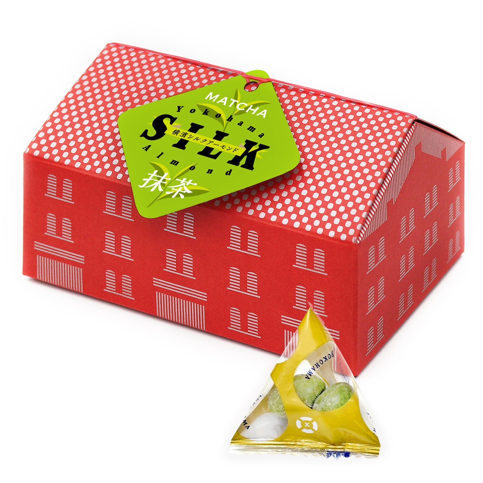 シルクアーモンド〈レンガ型〉抹茶味