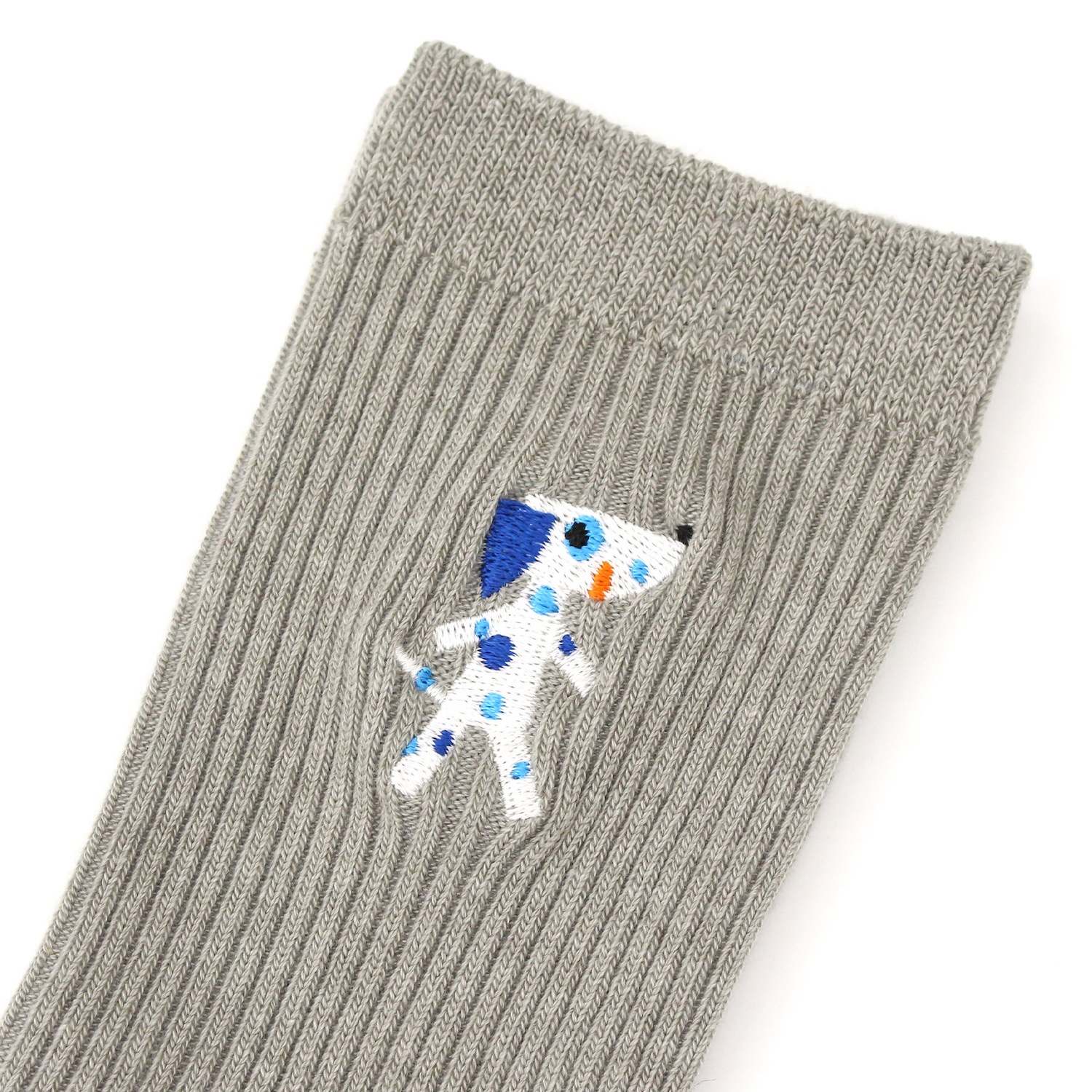 靴下屋×ブルーダル　刺繍ソックス