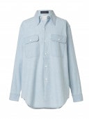 HAMPTON BACK SATIN SHIRT | SHIRT/BLOUSE | MADISONBLUE