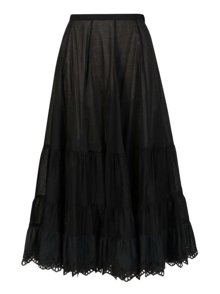 TIERED SK LOAN LACE | SKIRT | MADISONBLUE