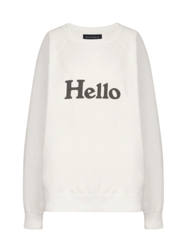 ＜SOLD OUT＞HELLO SWEAT L/S URAKE DYED