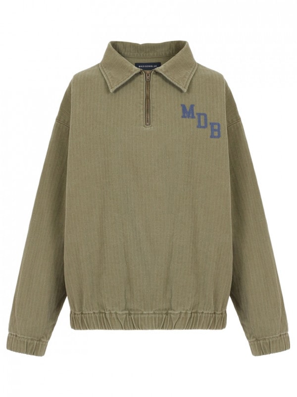 マディソンブルーHAMPTON SH HERRINGBONE ユニセックス