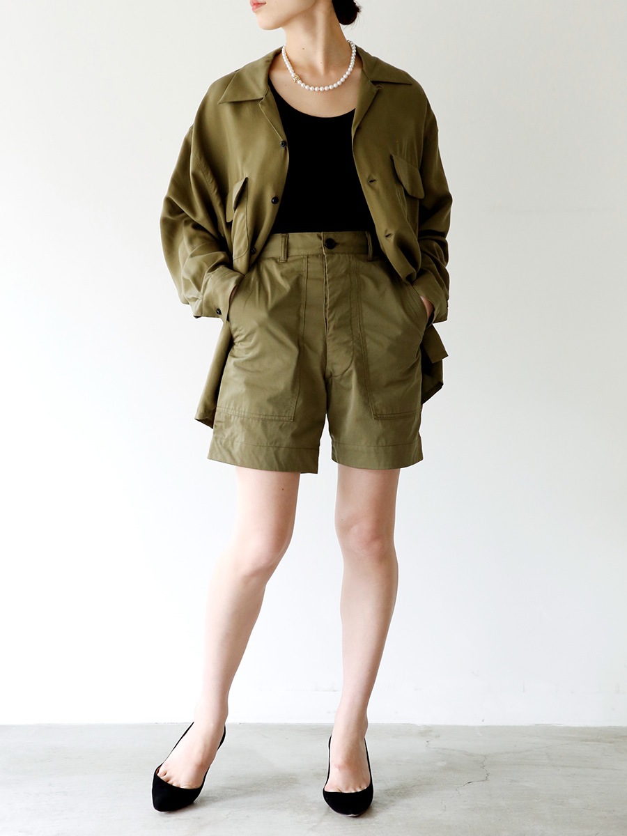 マディソンブルー⭐︎FATIGUE SHORTS GIZA C TWILL FATIGUE PANTS L.oz BS | PANTS | MADISONBLUE