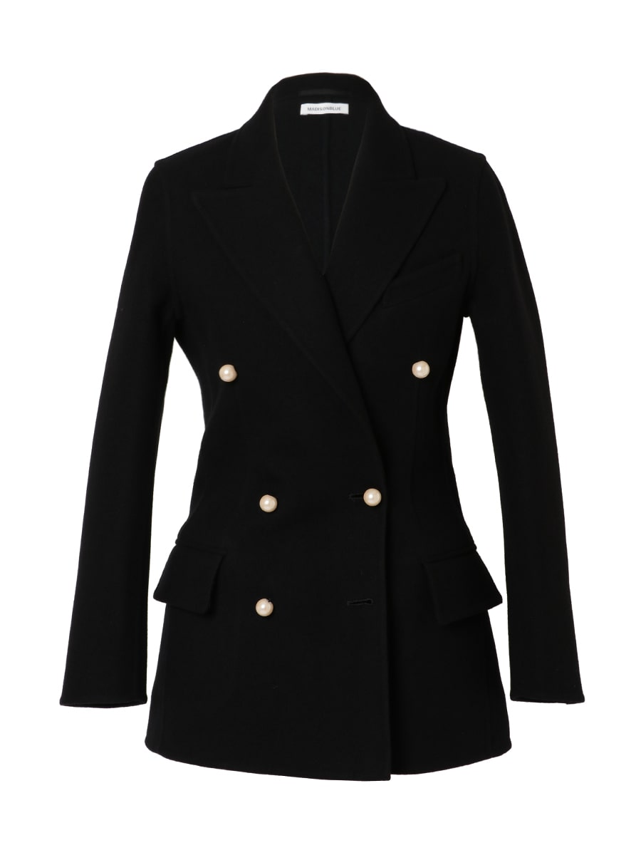 MADISONBLUE - マディソンブルーREVER PEARL GARBO JACKET  01黒 REVER PEARL GARBO JACKET | WOMEN,JACKET | MADISONBLUE