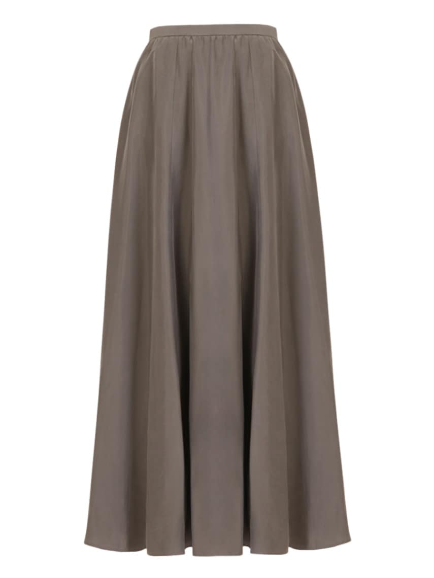 スカート Acid Degrade Al Maxi Skirt VIAS MAXI SKIRT SILK | SUMMER RECOMMEND | MADISONBLUE