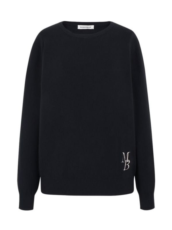 CREW NECK L/S MB LOGO MNS