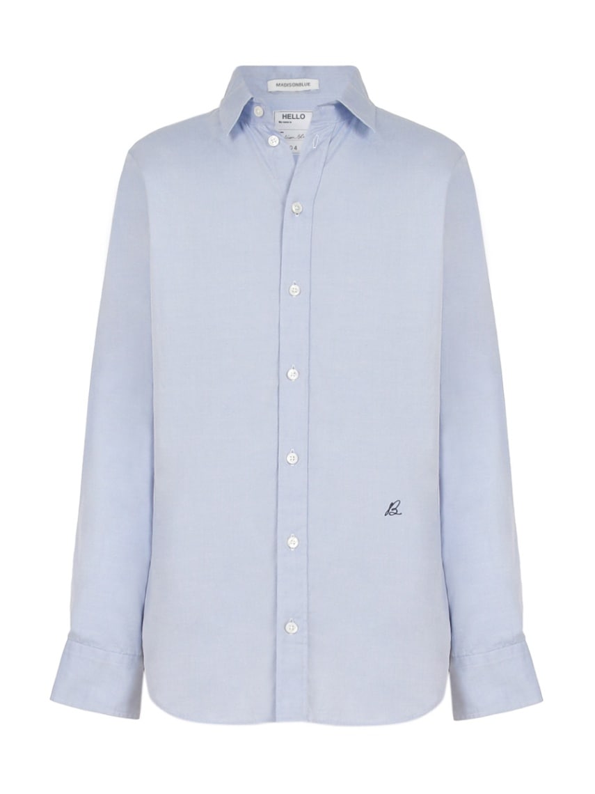 美品▲MADISONBLUE /MONSIEUR コットンシャツ▲サイズ4 白 美品△MADISONBLUE /MONSIEUR コットンシャツ△サイズ4 白