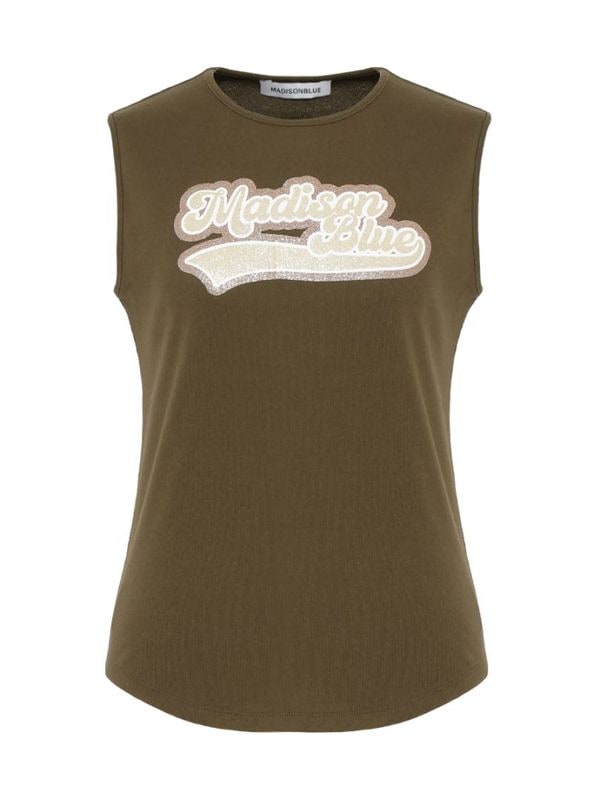 GLITTER LOGO TANK
