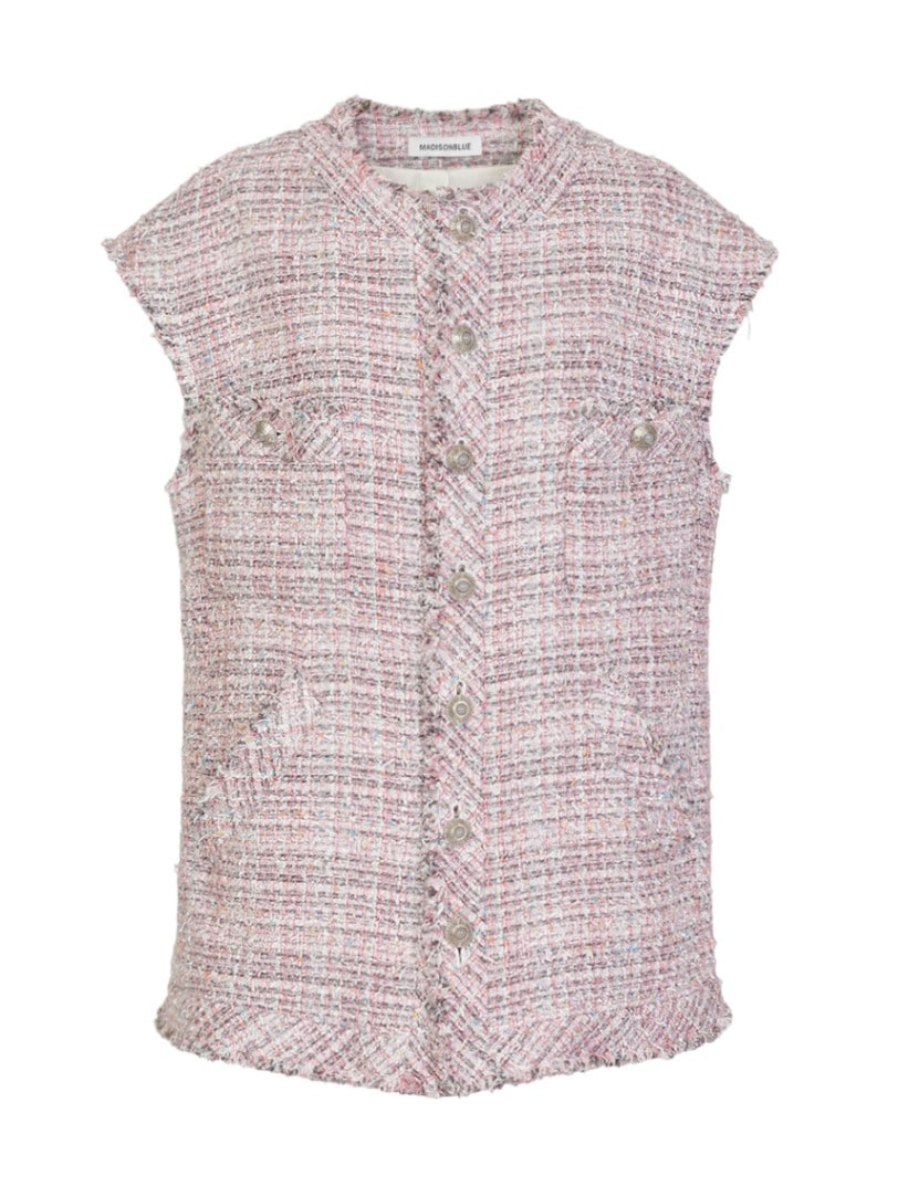 mideal tweed over jacket 完売品 design tweed over jacket / デザインツイードオーバー