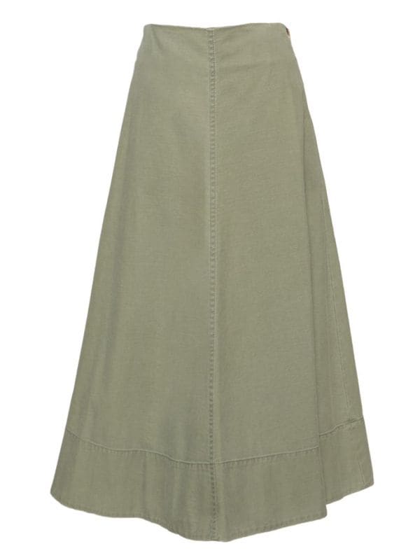 PANEL FLARE SK BACK SATIN