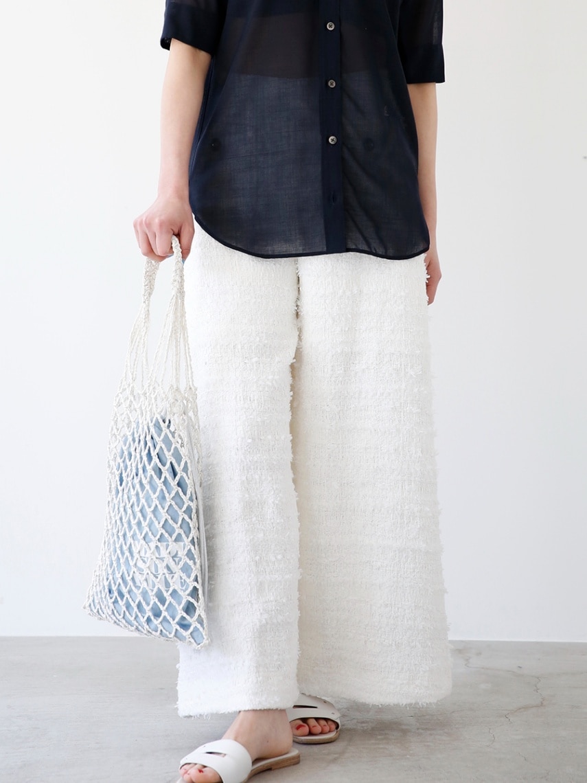 LONG CULOTTES TWEED | PANTS | MADISONBLUE