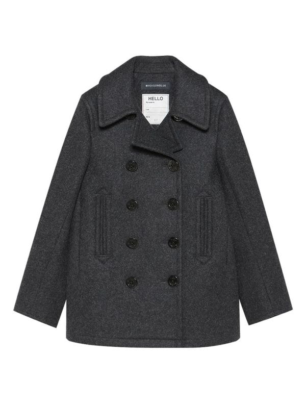 SLIM FIT PEA COAT