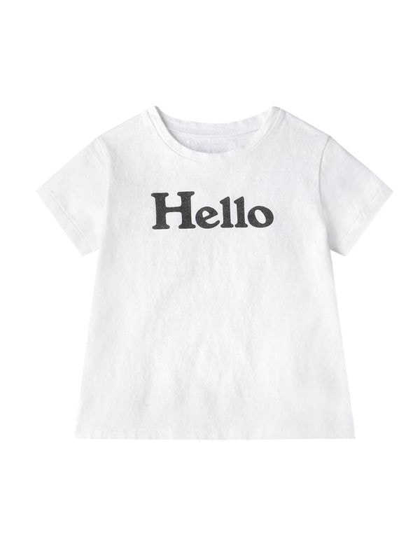 HELLO TEE | WOMEN,CUT&SEWN | MADISONBLUE