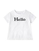 HELLO TEE | WOMEN,CUT&SEWN | MADISONBLUE