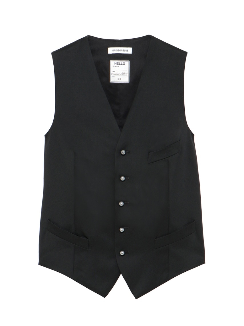 SLIM FIT VEST PEARL | ALL | MADISONBLUE