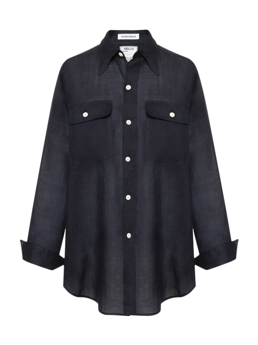MADISONBLUE ドゥーズィエムクラス別注 ハンプトンリネンシャツ HAMPTON SHIRT RAMIE | SHIRT/BLOUSE | MADISONBLUE
