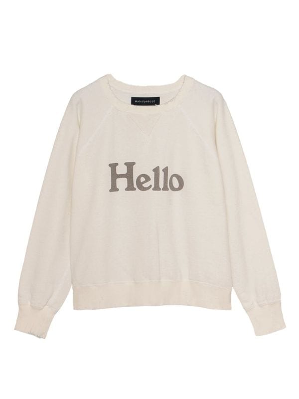 VINTAGE HELLO SWEAT L/S URAKE DYED