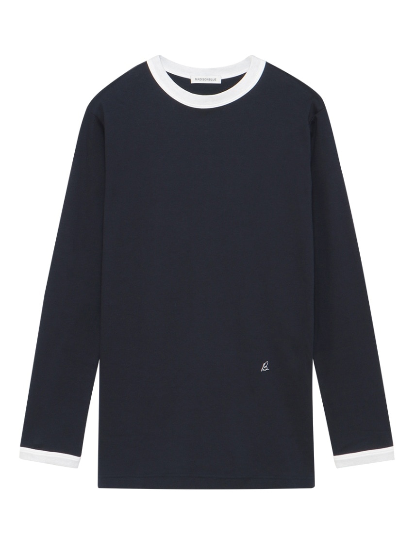 //美品//MS BI-COLOR LS HIGH NECK XL 美品//MS BI-COLOR LS HIGH NECK XL
