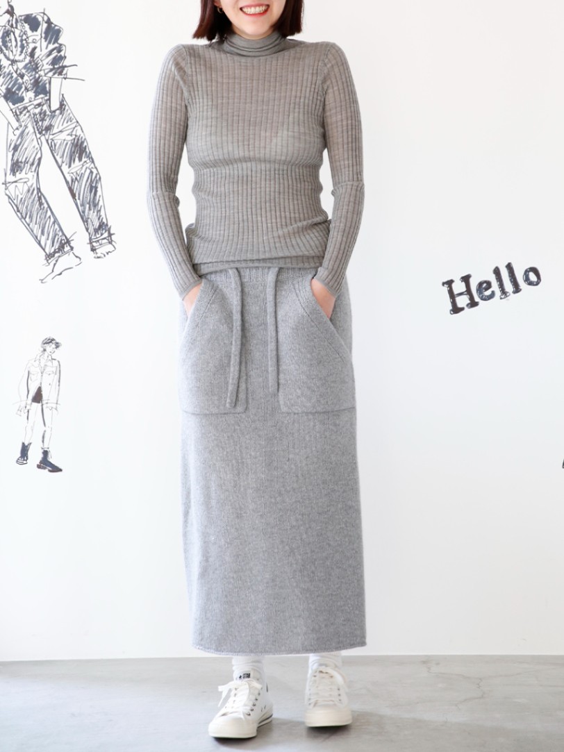 TURTLE NECK WIDE RIB | ALL | MADISONBLUE