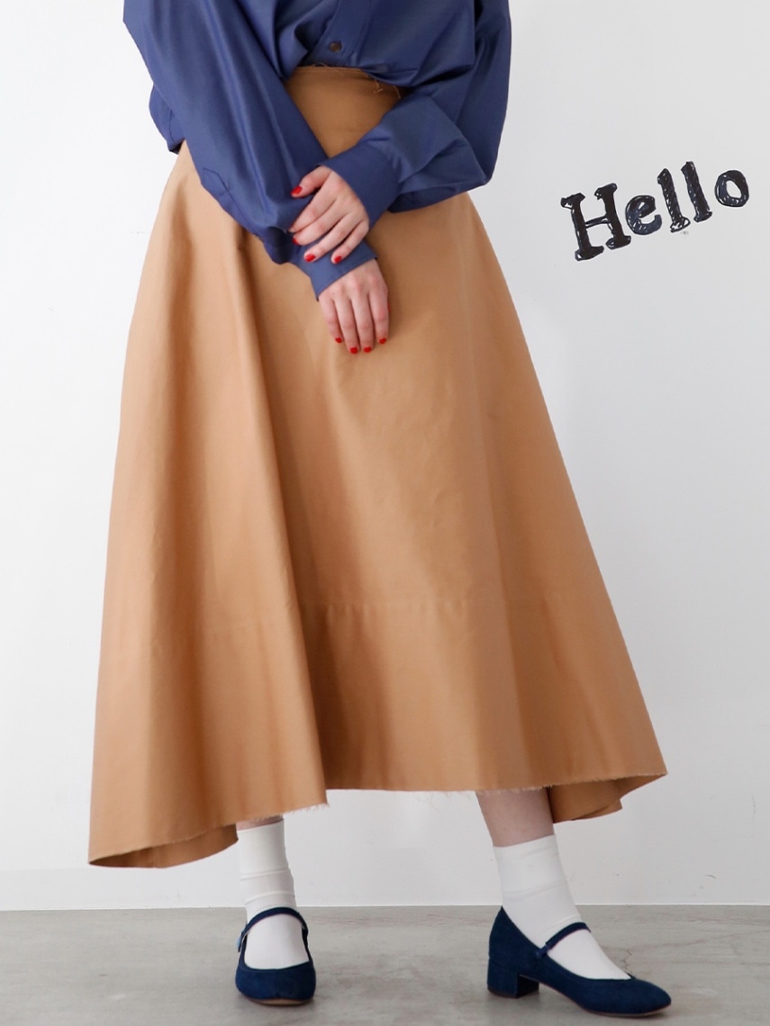 CUTOFF MI-MOLLET FLARE SK | SKIRT | MADISONBLUE