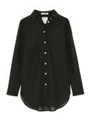 【MADISONBLUE】MADAME LONG SHIRT W/VOILE MADAME LONG SHIRT W/VOILE / BLACK | WOMEN | MADISONBLUE