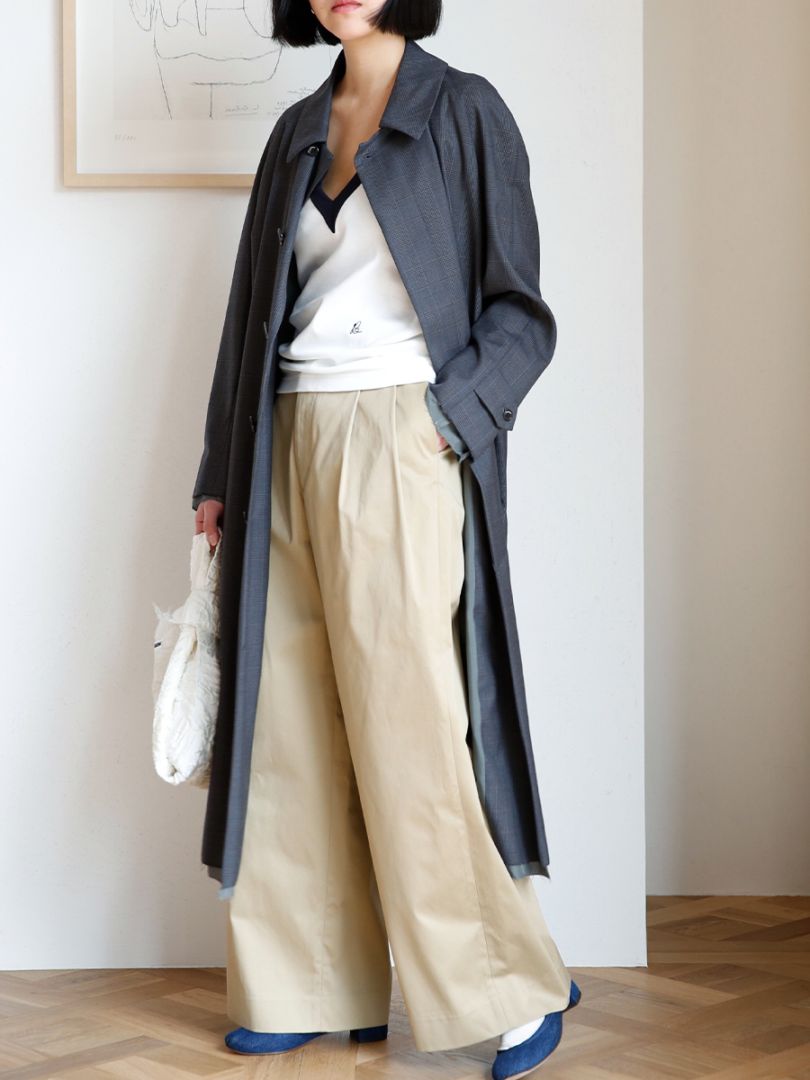 3/18 〜26発送休止 【 na.e】 Soutien Collar Coat SOUTIEN COLLAR COAT