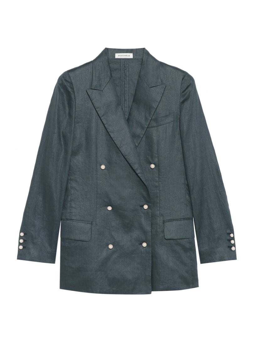 UNLINED BLEECKER W6B BLAZER LINEN | WOMEN,2026SS,2026SS | MADISONBLUE