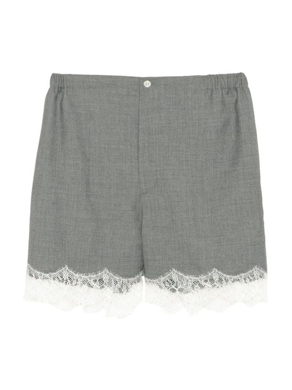 BOXER SHORTS LACE PE/W