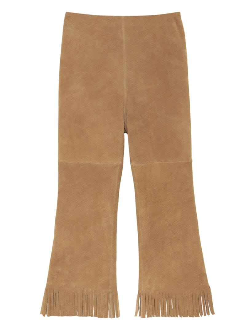 Boann Fringe Pants In Blue
